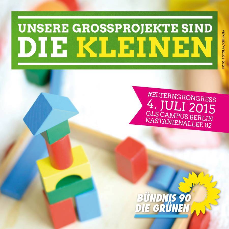 Grüner Elternkongress 2015 – Was brauchen Familien in Berlin?
